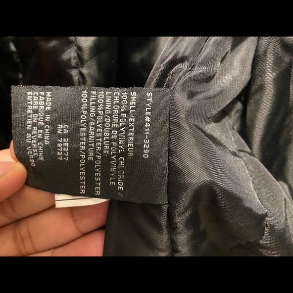 Moto Gear Faux Leather Jacket - Picture 3 of 3